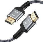 Highwings High Speed 25 Feet HDMI Cable front view showing gold plated connectors.