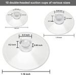 AccEncyc transparent sucker pads arranged by size