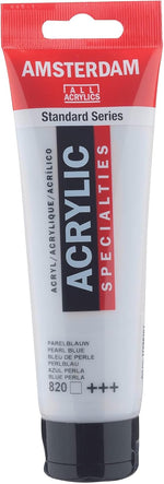 Royal Talens Amsterdam acrylic paint 120ml tube label details