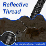 Heavy duty metal connection snaps on the MingXpets double dog leash