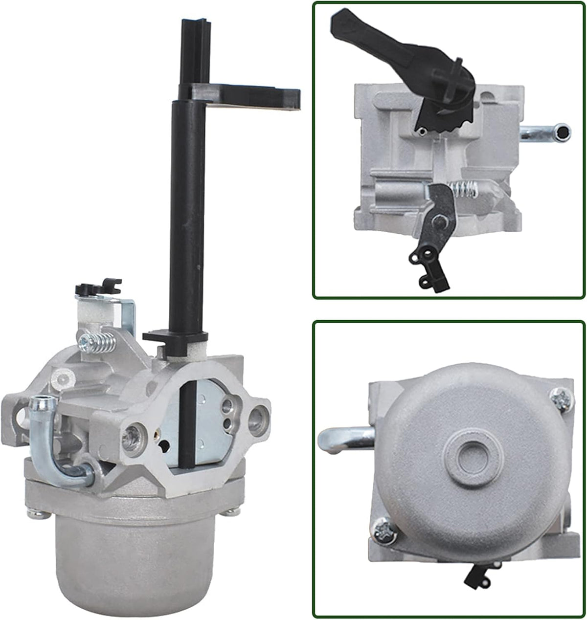 Inline fuel filter and fuel shut-off valve included in the repair kit.