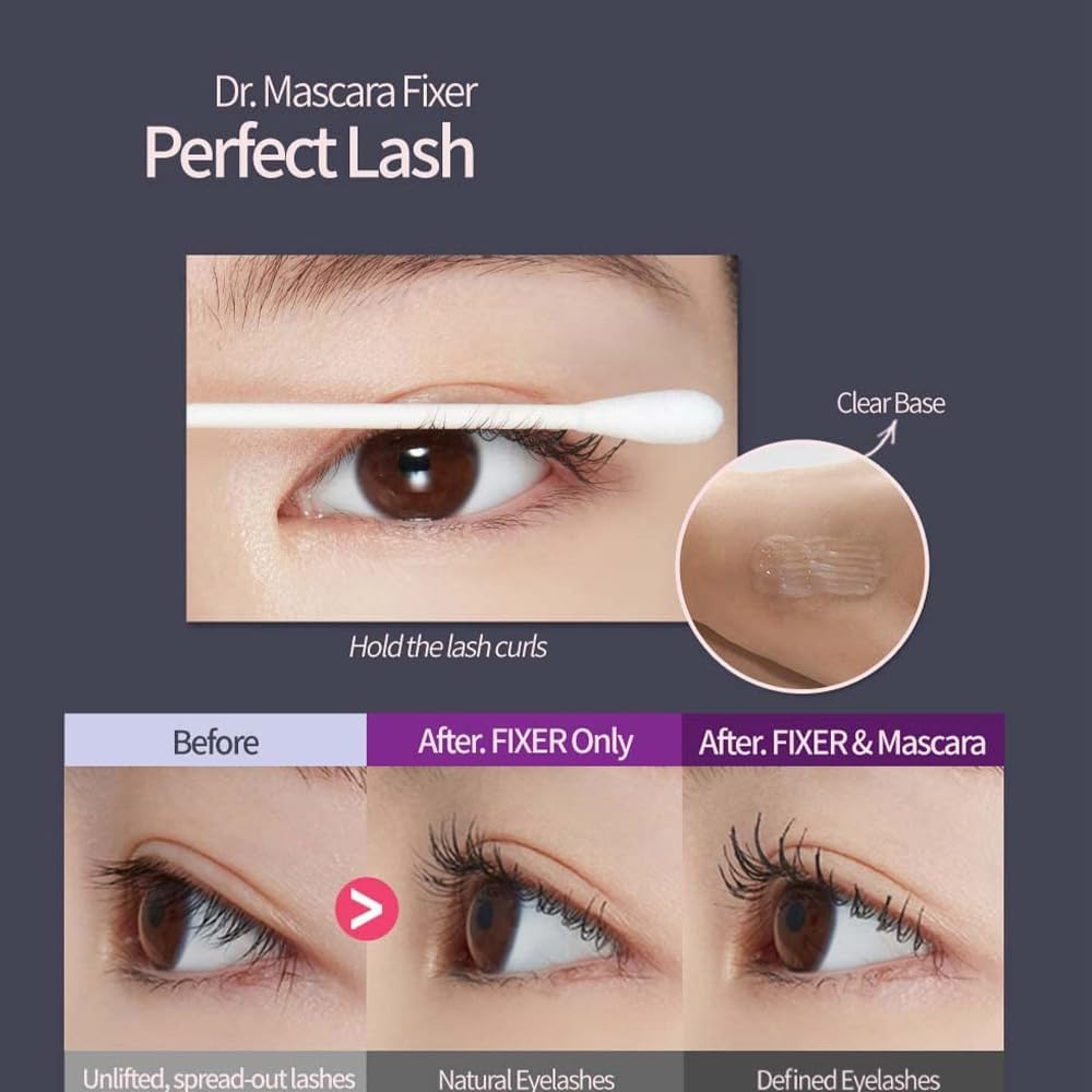ETUDE Dr Mascara Fixer waterproof lash sealer packaging