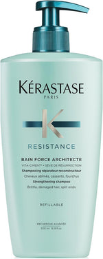 Kerastase Resistance Force Architecte Shampoo - Reconstructing Repair Shampoo For Weak and Damaged Hair, Formulated With Pro-Keratine Complex - Image 9