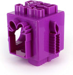 Cazenove Hanukkah 3D cookie cutter front view showing cube design