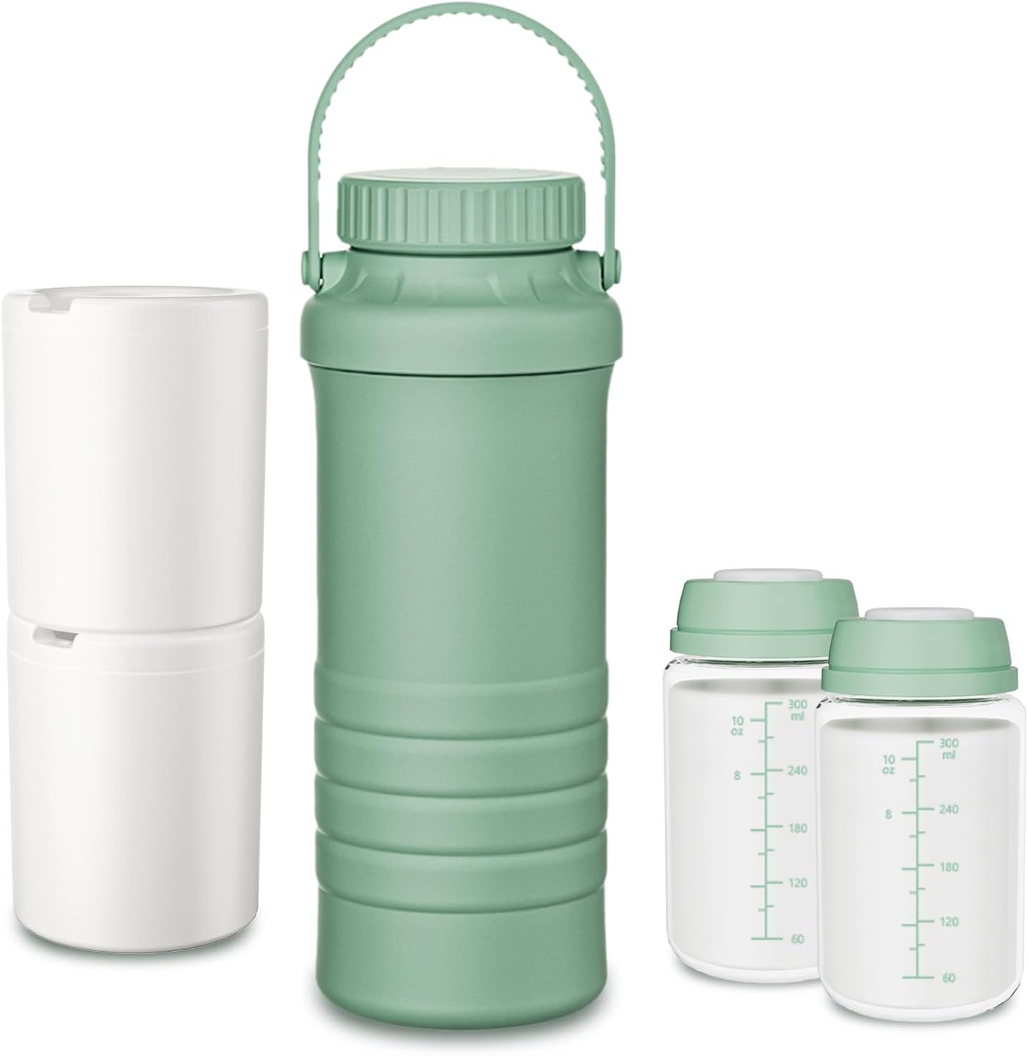 Bewinner portable breast milk cooler bottle front view