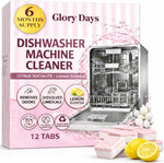 Glory Days dishwasher cleaner and deodorizer tablets front view