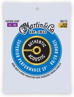 Martin Authentic Acoustic Guitar Strings, Superior Performance Bluegrass 12-56, 80/20 Bronze - Image 12