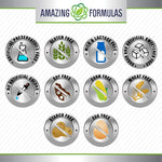 Amazing Nutrition USA imported supplement bottle side profile