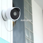 Google Nest Cam battery inside Wasserstein weather resistant mount housing