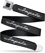 Buckle-Down standard seatbelt belt impala XL front view