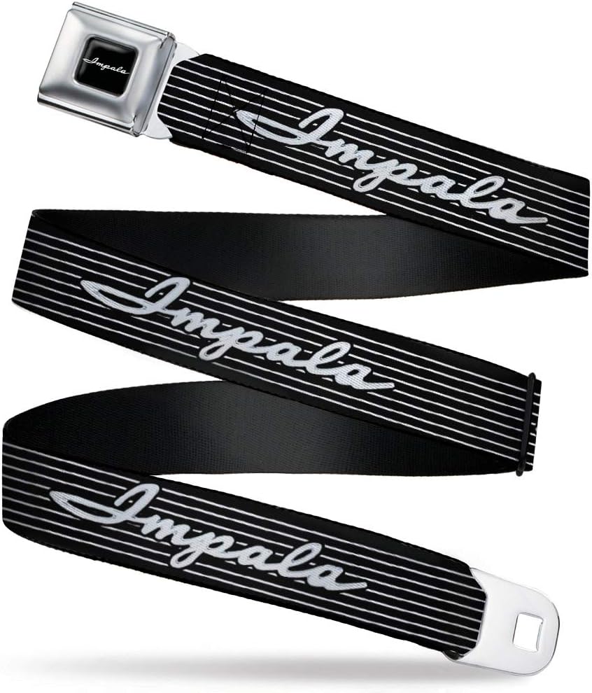 Buckle-Down standard seatbelt belt impala XL front view