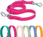 Wisedog Waterproof Dog Leash - 5ft/6ft Adjustable with 2 Metal Swivel Hooks, Easy to Clean Dog Leashes for Small, Medium, Large Breed Dogs (Navy S) - Image 14