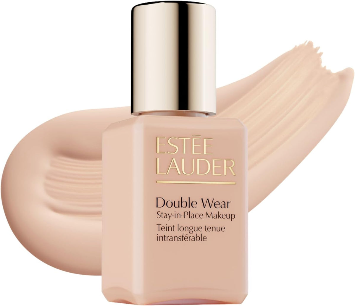 Este Lauder Double Wear Stay-in-Place Foundation Makeup | 36-Hour Long-Wear Oil-Free Liquid Matte Foundation | Hydrating, Breathable, Buildable | New Formula - Image 14