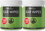NOVEHA 150PCs Dog Ear Cleaner Wipes, Daily Ear Cleaner for Dogs & Cats - Stop Ear Itching with Aloe, Eucalyptus & Witch Hazel Ear Wipes for Dogs - for Odor Control, Dirt and Wax Removal, Unscented - Image 9