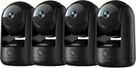 Dzees 2K Indoor Security Camera 2 Pack, 360 Degree WiFi Pet Camera with Phone App, 5G and 2.4G, Wired Home Camera with 2-Way Audio, Motion Tracking, Night Vision, Black - Image 10