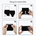Frantis gift box showing clear top window displaying soap