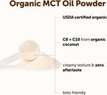 Micro Ingredients MCT Oil Powder product packaging back label