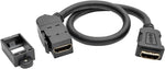 Tripp Lite high speed HDMI coupler cable front view
