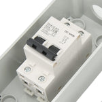 flexman DZ47Z 63 circuit breaker installed in solar grid system