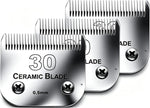 3 Pack 10 Blade Dog Grooming Blades Compatible with Andis Clippers/Oster A5/Wahl KM,Detachable Stainless Steel Blade,Size-10, 1/16-Inch Cut Length - Image 11