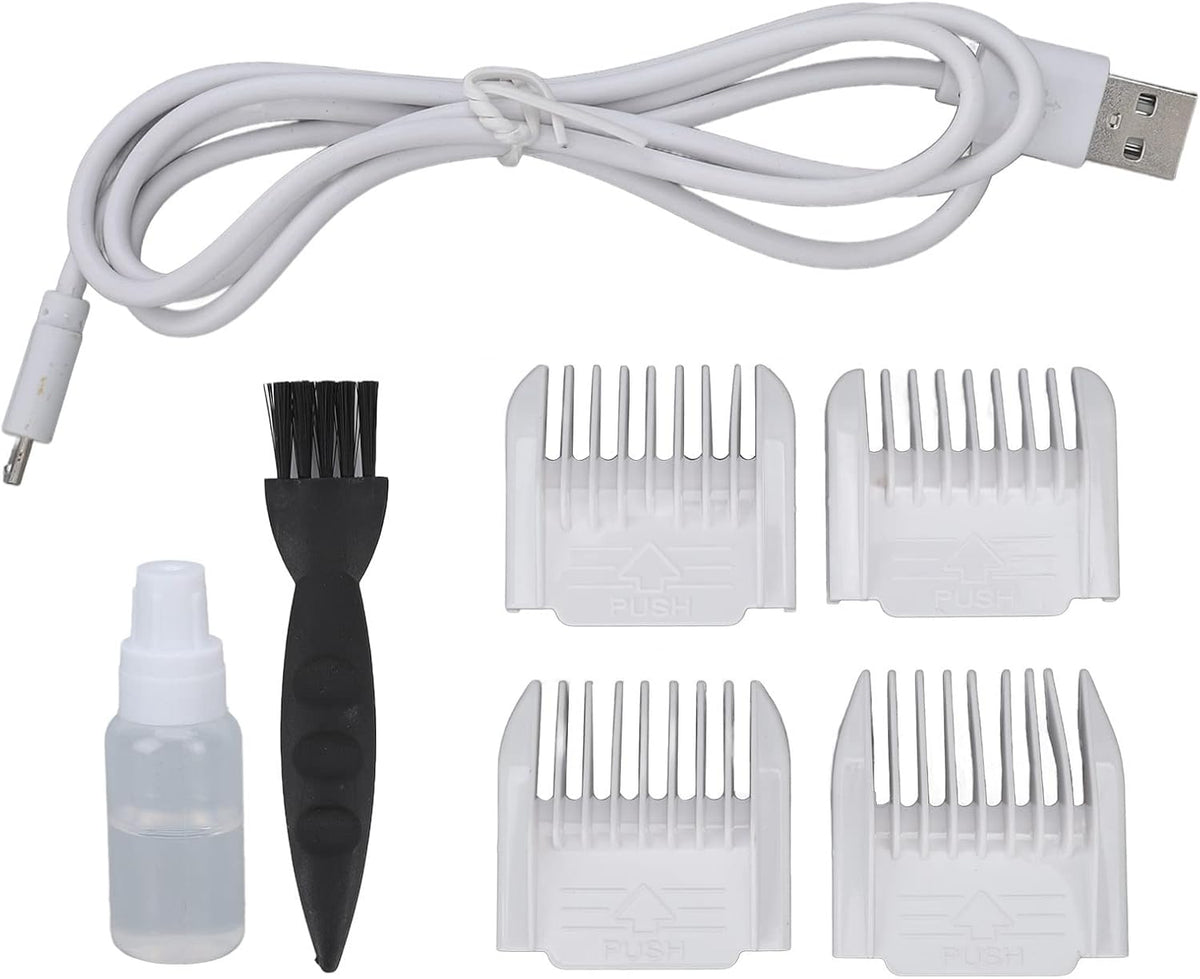 ZJchao Electric Hair Clipper Hair Trimmer USB Charging Automatic Hair Suction with Combs for Men, Home Electric Shaver - Image 9