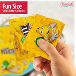 Colorful candy assortment packets perfect for office pantry snacking and birthdays.
