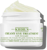 Kiehl's Creamy Eye Treatment with Avocado front view jar packaging