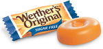 Close up of the nutritional information on the back of the Werther's Original pack.