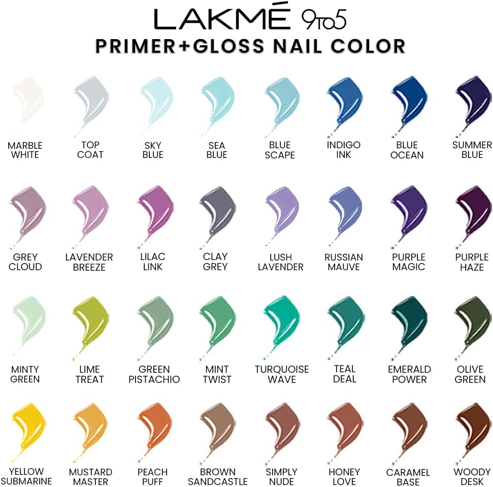 Lakmé Smokey Crimson nail color lifestyle aesthetic shot