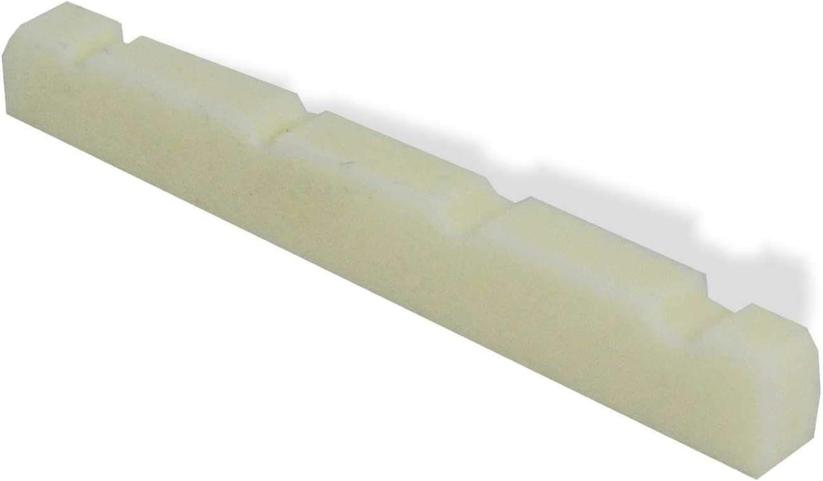 Bitterroot Guitars Nut Bone 4 String Bass front view guitar hardware