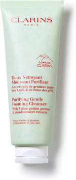 Clarins Purifying Gentle Foaming Face Cleanser front view bottle