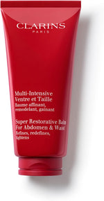 Clarins Super Restorative Abdomen and Waist cream front view bottle packaging
