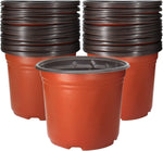100 Pcs 4" Plastic Seedlings Plants Nursery Pots with 100 Pcs Waterproof Plastic Plant Tags and 2Pcs/Set Transplanting Digging Mini Tools - Image 10