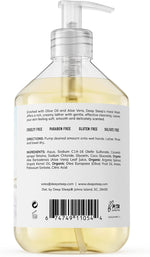 Deep Steep 17.6 ounces hand wash pump dispenser close up