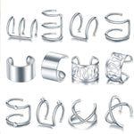 ASVNRES punk inspired spiral hair braid cuffs detail