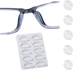 Gdnmpat upgraded soft silicone adhesive eyeglass nose pads front view packaging