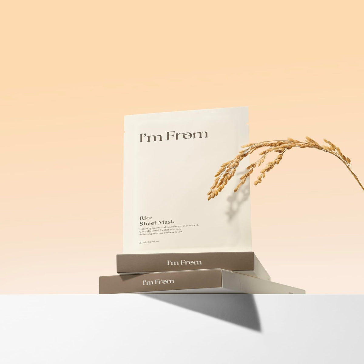 Im From Rice Sheet Mask milky essence texture