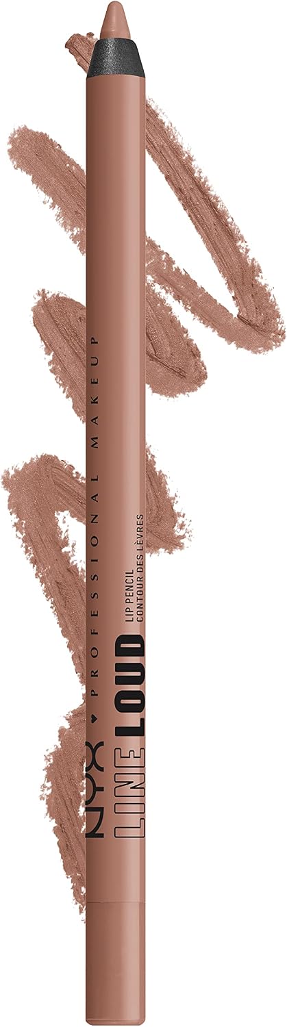 Nyx Professional Makeup Line Loud Lip Liner Global Citizen front view cosmetic product.