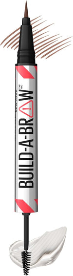 Maybelline Build-A-Brow 2-in-1 Brow Pen and Sealing Eyebrow Gel, Eyebrow Makeup for Real-Looking, Fuller Brows, Deep Brown, 1 Count - Image 12