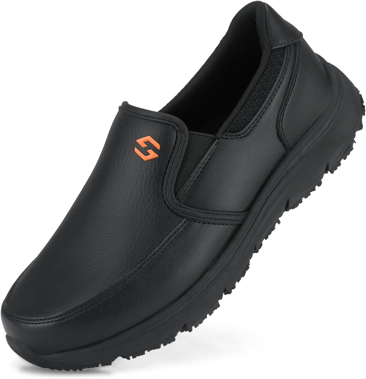 HISEA non slip work shoes for men front view