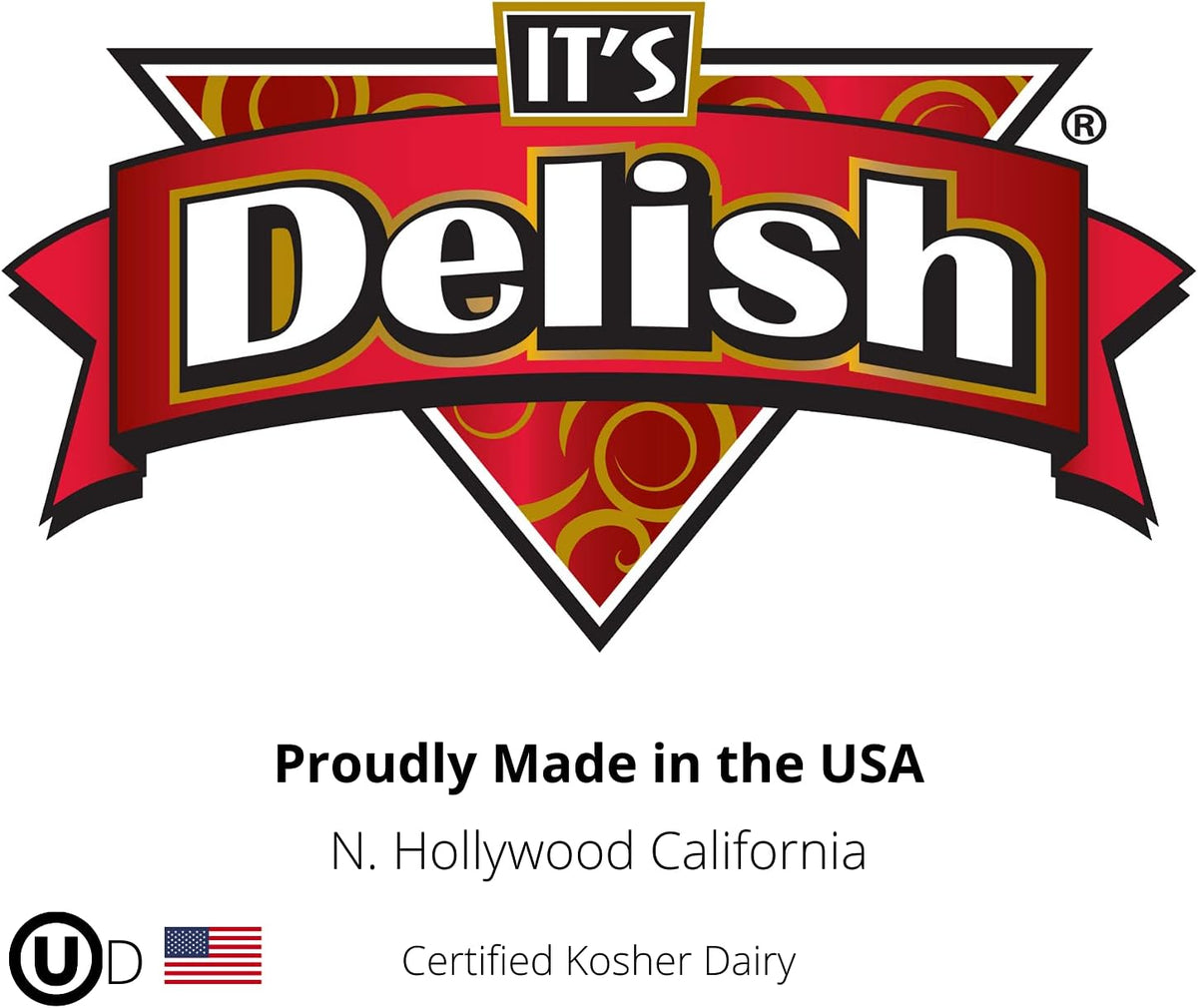 It's Delish White Chocolate Covered Espresso Beans ingredients presentation