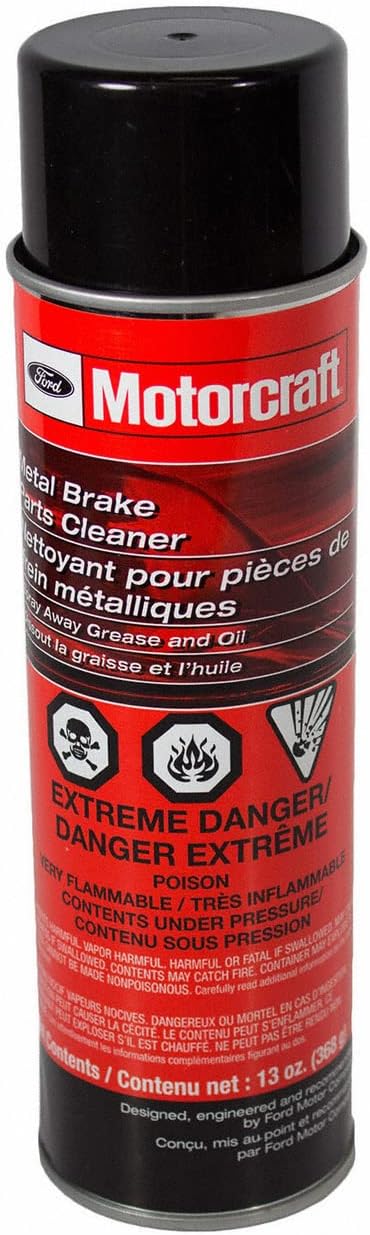 Motorcraft PM4B Metal Brake Parts Cleaner 13 Fluid Ounces front view