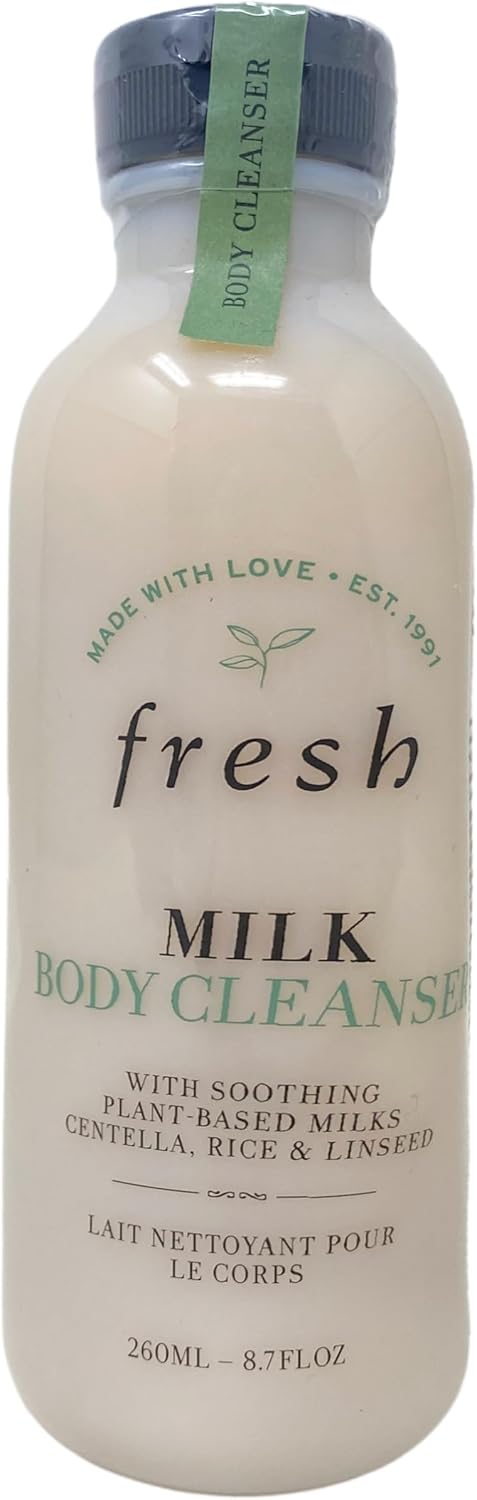 Fresh Milk Body Cleanser front view bottle package