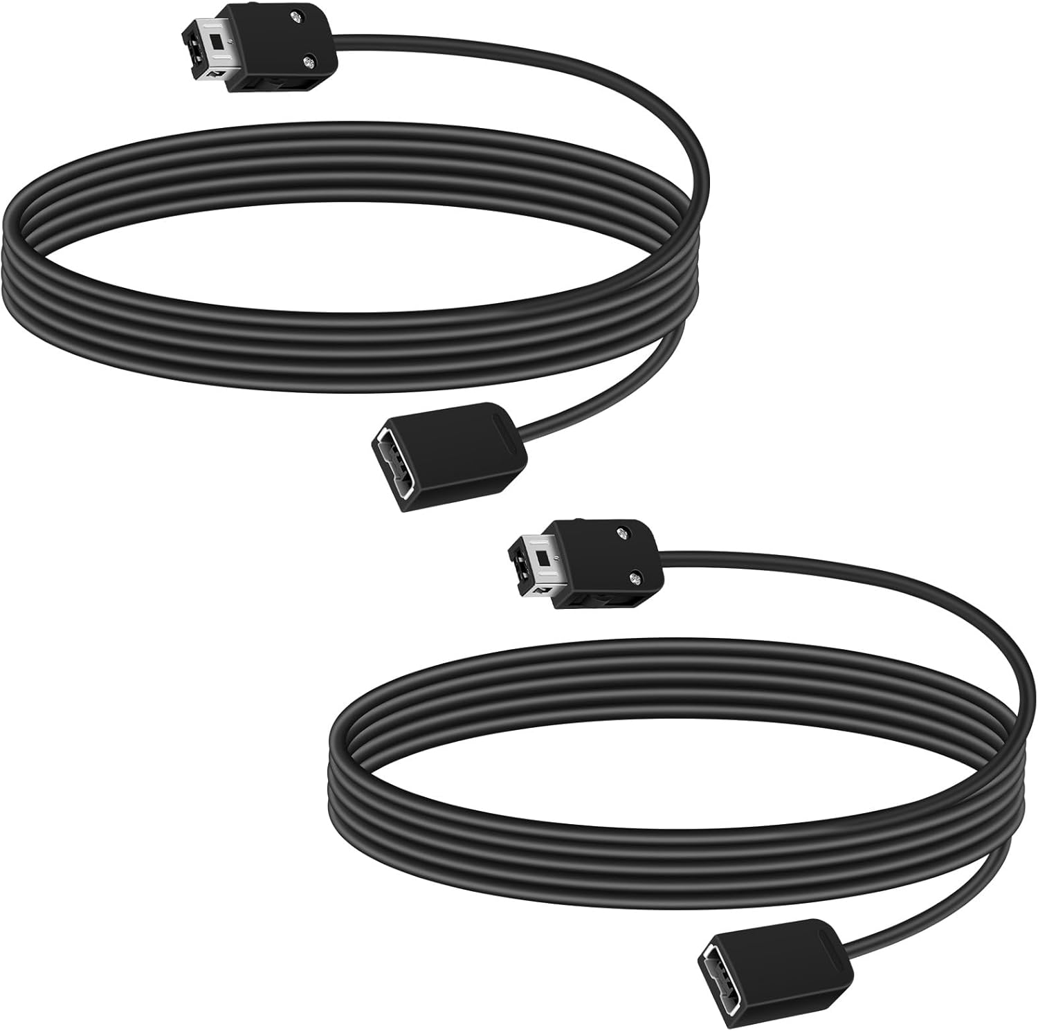 Vrllinking NES Classic Controller Extension Cable front view showing dual pack connectors.