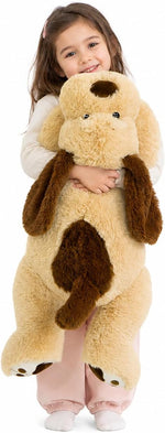 MorisMos Large Dog Stuffed Animal, 31 Inch Stuffed Dog Plush for Kids | Fluffy Dog Pillow, Giant Dog Stuffed Animal Gift for Girls, Teens, Birthday Christmas Gift - Image 10