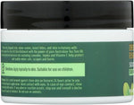 Desert Essence tea tree oil skin ointment texture and ingredients display