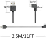 Maixbomr micro USB power cable wire gauge detail
