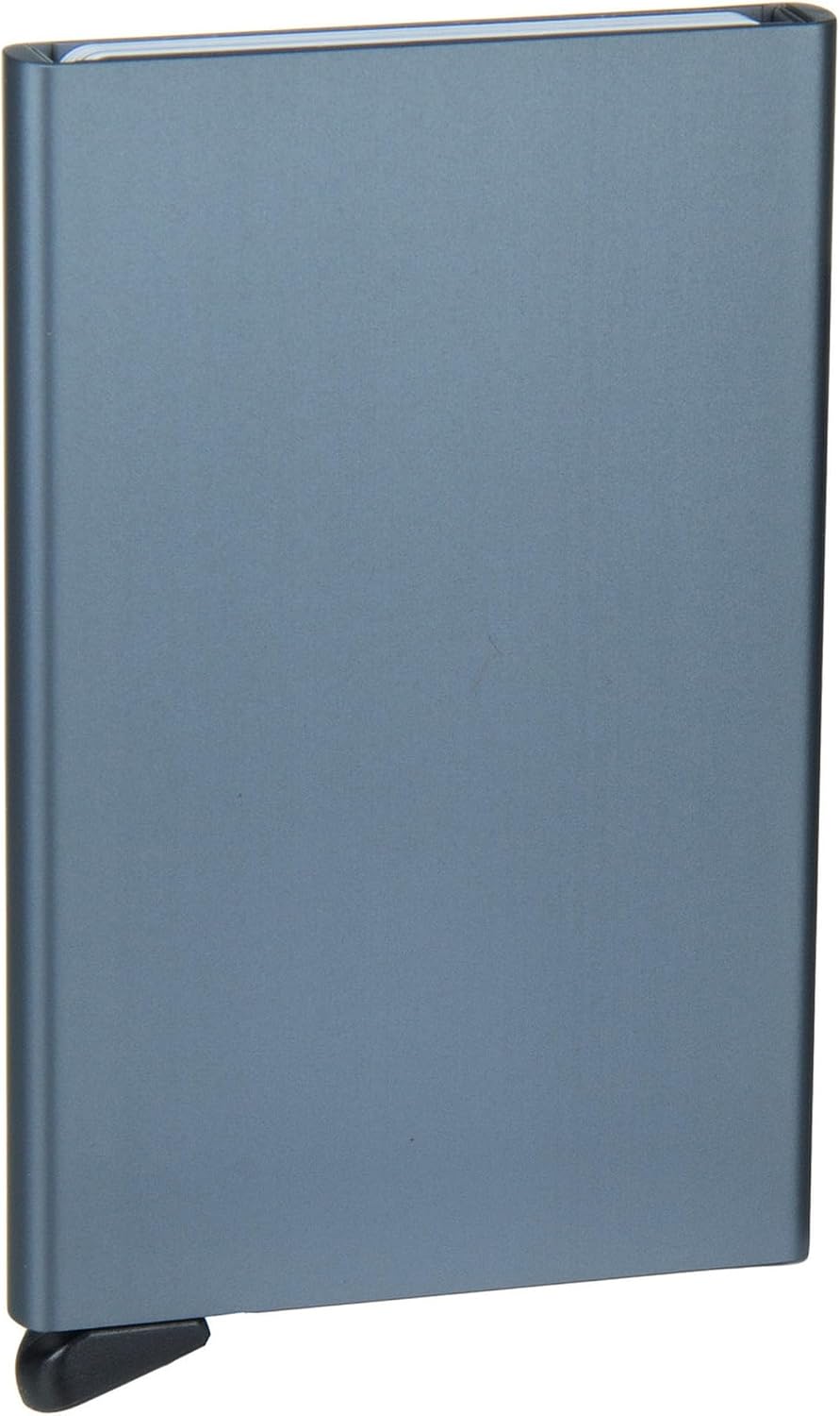 Secrid card protector titanium front view minimalist wallet