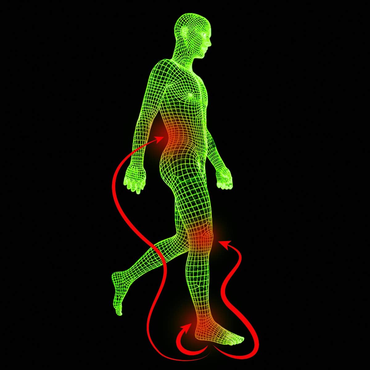ProFoot orthotic insoles trimmed for custom shoe fit