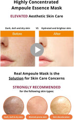 Authentic Jigott Vitamin Korean face mask cotton sheet